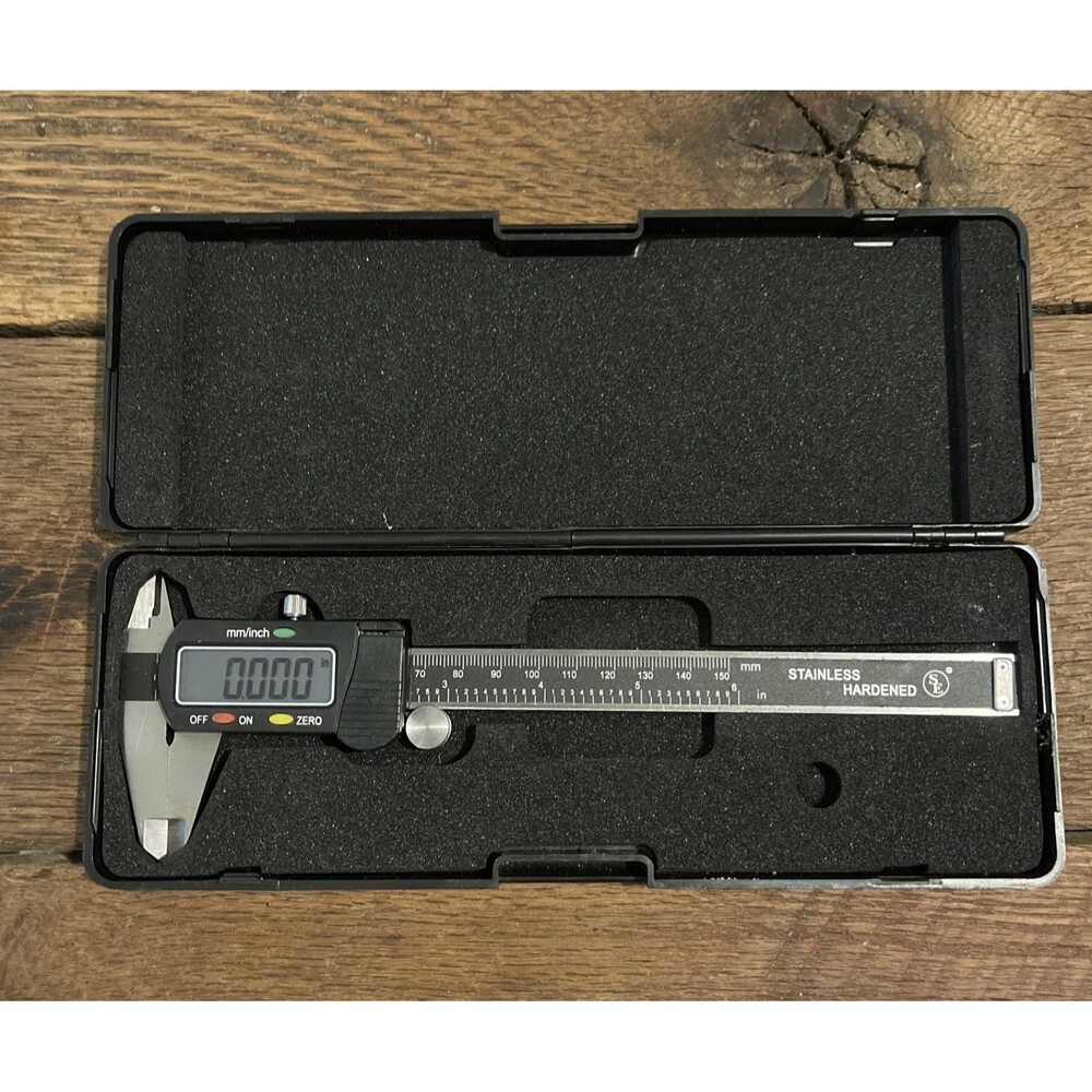 6" inch Digital Electronic Caliper Measuring Tool by SE with LCD Display 150mm